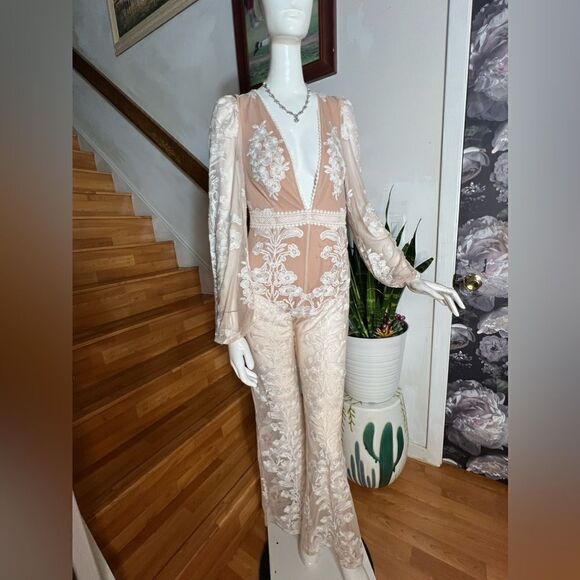 For Love & Lemons Temecula Jumpsuit/ size S - Picture 8 of 10